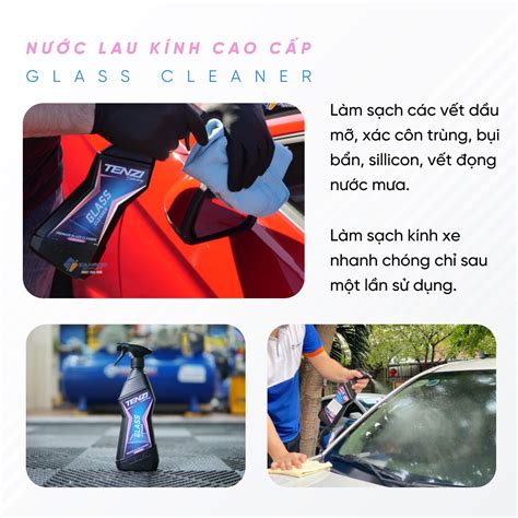 Nước lau kính cao cấp Glass Cleaner - MuCAR