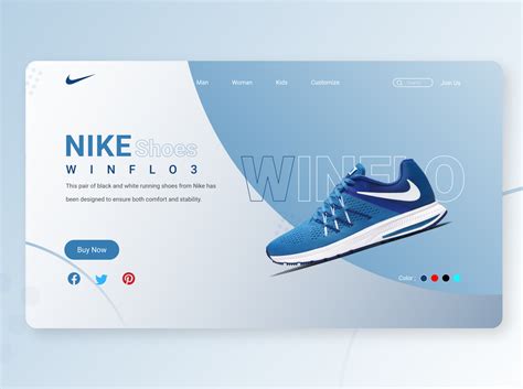 Nike Web Banner Web Ui Design By M Mamun On Dribbble