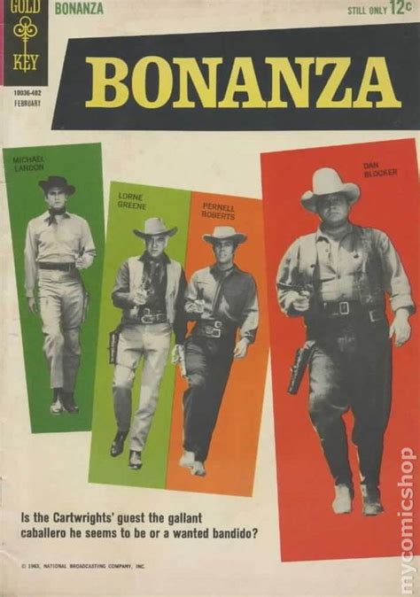 Bonanza 1962 Gold Key Comic Books