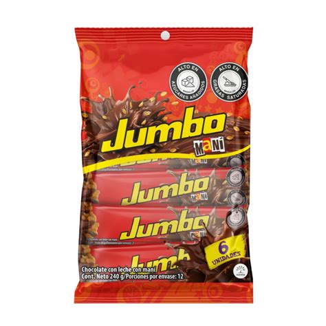 Chocolatina Jumbo Gr X Unid Multidulces