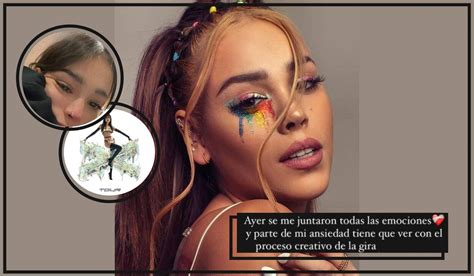 Danna Paola Confiesa Sentir Ansiedad Por Su Gira Musical Y Abre Su