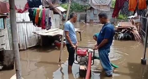 Banjir Rendam 101 Rumah Warga Di Kelurahan Waioti Kecamatan Alok Timur