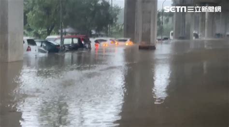 颱風天還睡車上！南投情侶睡到一半水淹進車 30多車泡水中待援 社會 三立新聞網 Setn