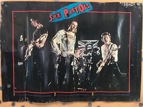 ポスター ロック SEX PISTOLS セックス ピストルズ6084cmCOLUMBIA RECORDS 114 ミュージシャン