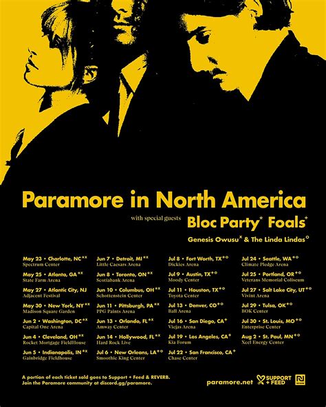 Paramore announce 2023 North American tour