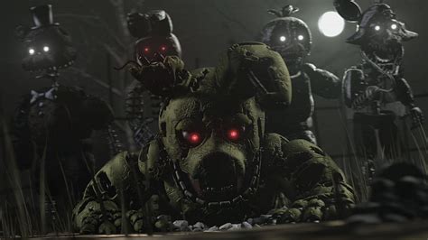 Five Nights At Freddys 3 Springtrap And Phantoms Hd Wallpaper Pxfuel