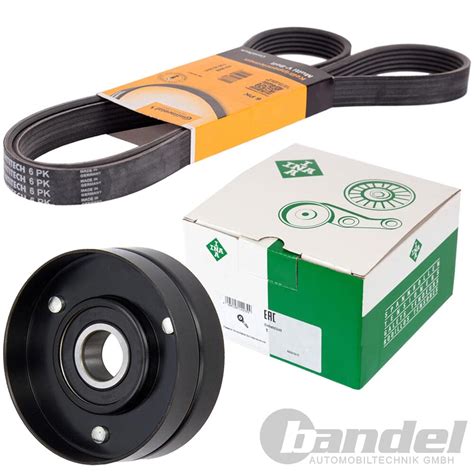 CONTI KEILRIPPENRIEMEN INA SPANNROLLE AUDI A4 A6 A8 ALLROAD VW PASSAT