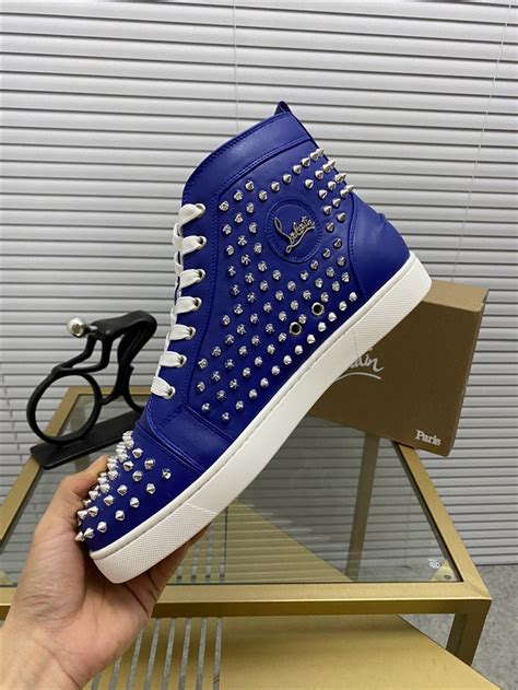 Cheap Christian Louboutin High Tops Shoes For Men 812850 Replica Wholesale 9200 Usd Item