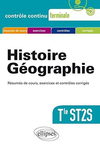 Histoire G Ographie Terminale St S By Virginie Grandhomme Goodreads