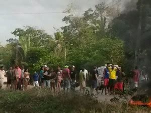 G Manifestantes Interditam Trecho Da Br Em S O Lu S Ma