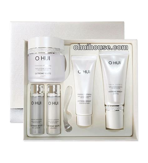 Bộ Kem Dưỡng Trắng Da Ohui Extreme White Cream Special Set