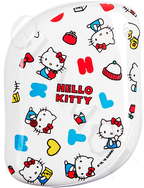 Tangle Teezer Compact Styler Hello Kitty Happy Life Compact Hair Brush