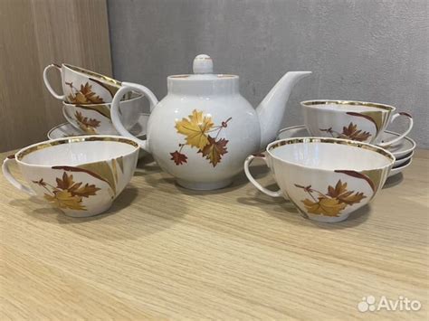 Чайный сервиз Дулево Золотая осень купить в Москве | Товары для дома и ...