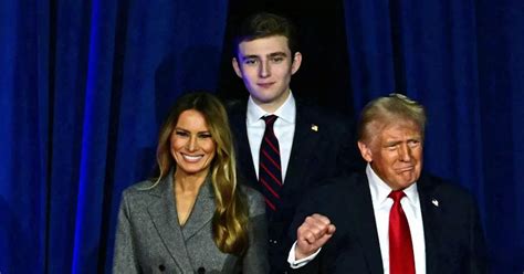 How tall Barron Trump actually is as people baffled by staggering size