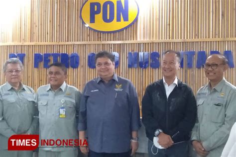 Menko Perekonomian Airlangga Hartanto Dorong Hilirisasi Industri