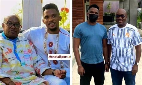 Endeuillé Samuel Etoo reçoit le soutien dIdriss Diallo