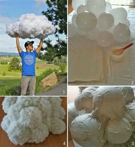 Como Hacer Una Nube Diy Clouds Cloud Decoration How To Make Clouds