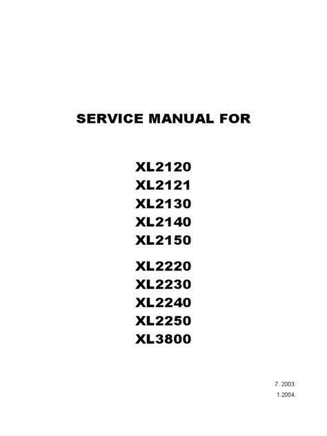 Service Manual Singer Sewing Machine | PDF