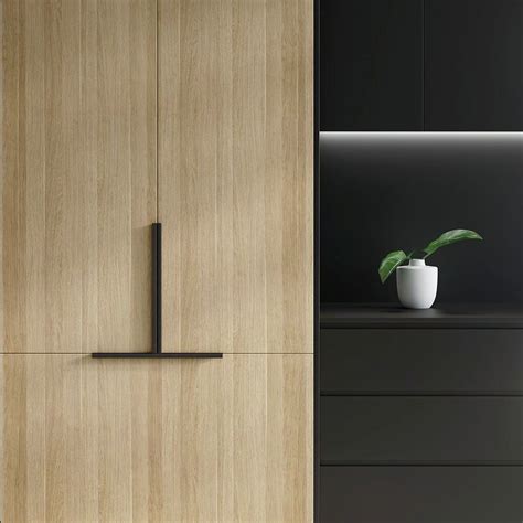 Oak Wardrobe Wardrobe Door Handles Timber Kitchen Dark Kitchen