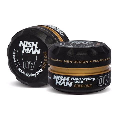 Nishman Cera Para Peinar Tipo Aqua Wax Gold One Nishman