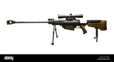 The PGM Hecate II, French Army anti-material rifle Stock Photo - Alamy