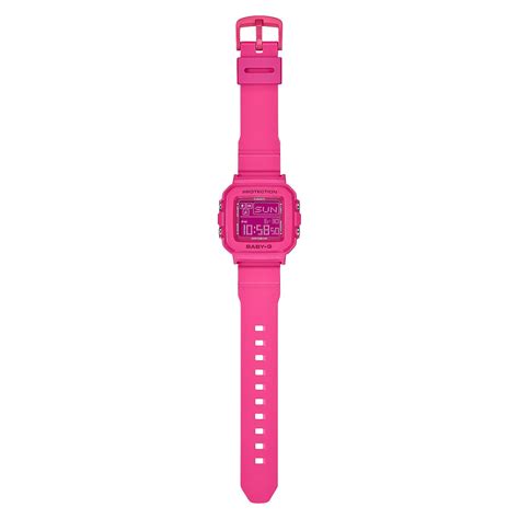 Reloj Baby G Bgd K D Resina Mujer Rosado Btime