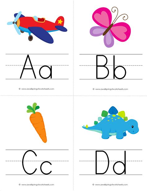 Printable Lowercase Alphabet Flash Cards