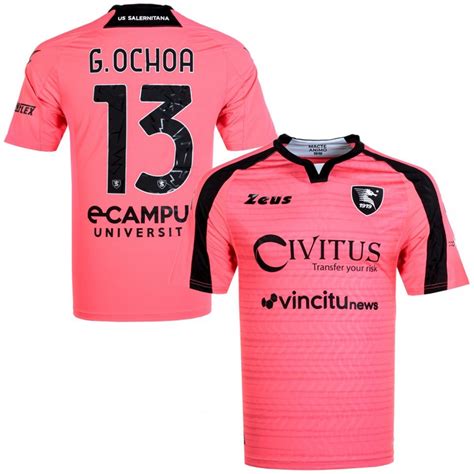 ZEUS 2023 24 SALERNITANA MAGLIA HOME GK SHIRT OCHOA 13 La