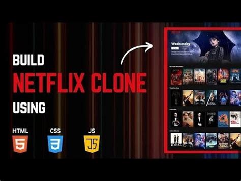 How To Make Netflix Website Clone Using Html And Css Website Clone