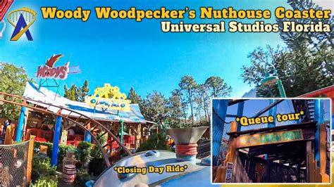 Pov Ride And Queue At Woody Woodpeckers Nuthouse Coaster On Final Days