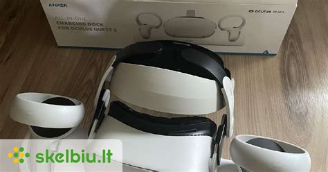 Oculus Quest 2 128gb Charging Dock Su Priedais Skelbiu Lt