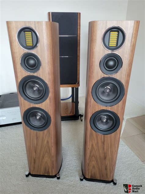 Wharfedale Evo Floor Standing Speakers Open Box Brand New Photo