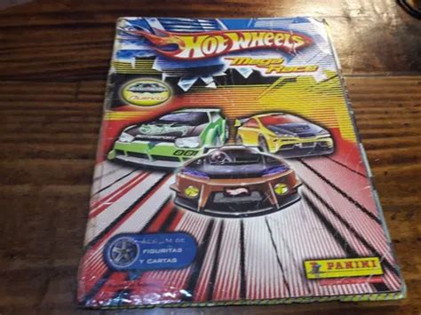 Comprar Album De Figuritas Hot Wheels Mega Race 85 Figus Detalles