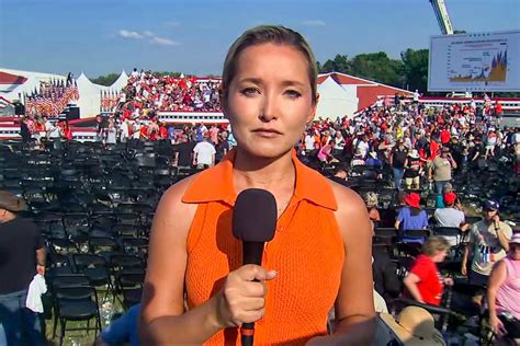 Nbc News Correspondent Dasha Burns Describes Chaotic Scene At Saturdays Trump Rally