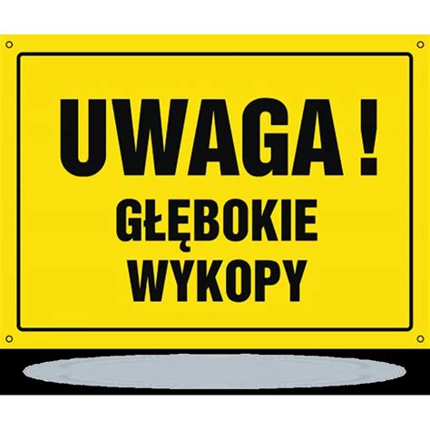 Tab Uwaga G Bokie Wykopy Z Cza X Bto Narzedziownia Shop