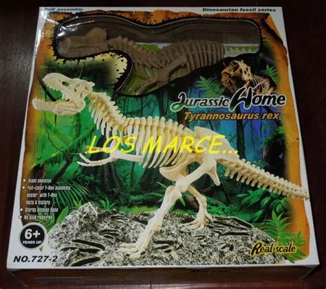 Esqueleto De Dinosaurio Para Armar Tiranosaurio Rex Con Base En Venta