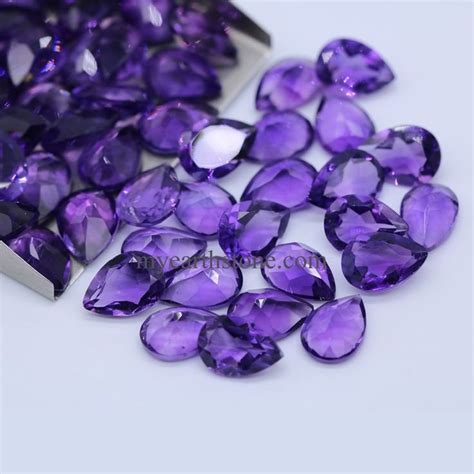 Hello Friends Today We Offer You African Amethyst Gemstones In X Mm