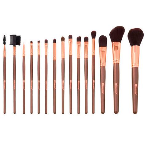 BH Cosmetics Rose Gold 15 Pieces Brush Set BlissMe