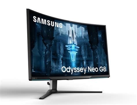 32-inch Samsung Odyssey Neo G8 4K UHD 240 Hz 1 ms curved gaming monitor 33% off on Amazon ...