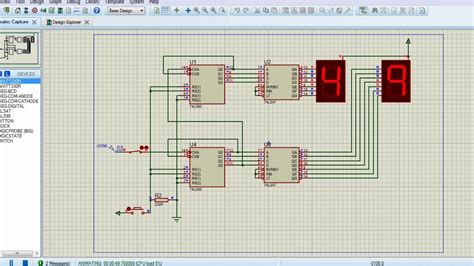 Contador 0 99 Implementando 74LS90 YouTube