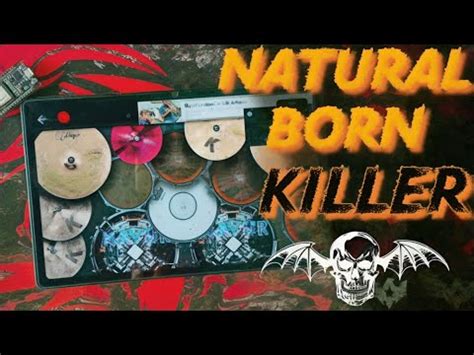 NATURAL BORN KILLER AVENGED SEVENFOLD MOBILE DRUM COVER YouTube