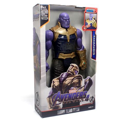 Boneco Vingadores Thanos Articulado Cm Luz E Som Submarino