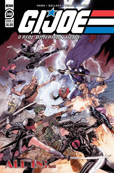 Sep221681 Gi Joe A Real American Hero 300 Cvr C Diaz Previews World