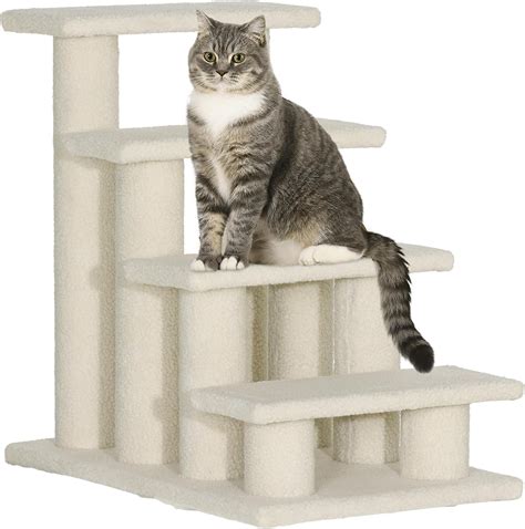 Pawhut Tiertreppe Katzentreppe Hundetreppe Treppe F R Katze Und Hunde