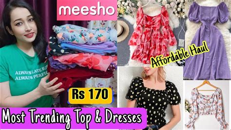 Meesho Top Dresses Haul Meesho Western Wear Haul Top Dresses