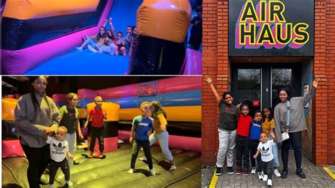 What A Day At Air Haus Sheffield Indoor Kids Playing Ground Youtube