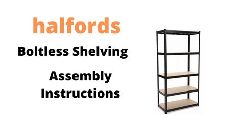 How To Assemble A Metal Shelving Unit Youtube