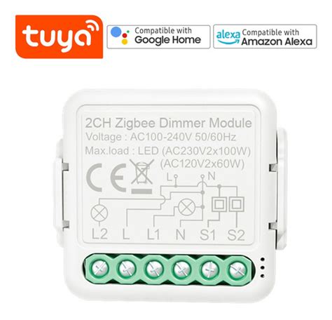 Módulo De Interruptor De Atenuación Inteligente Zigbee Contr Cuotas