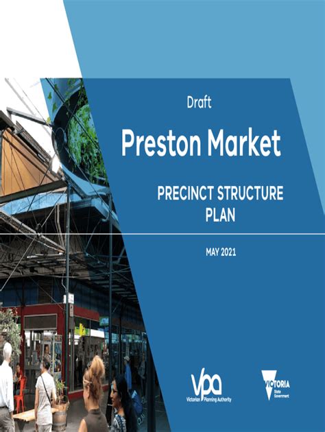 Fillable Online Draft Preston Market Precinct Structure Plan May 2021