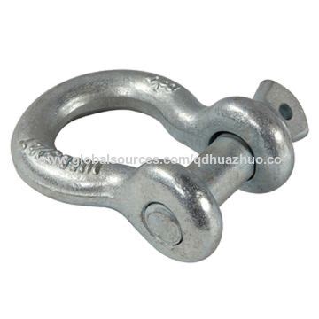 China Screw Pin Anchor Shackle G Drop Forged Us Bow Type Meets